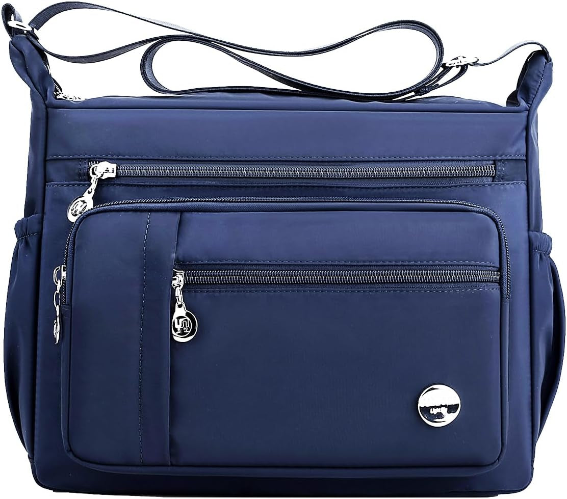 Women Shoulder Handbag Roomy Multiple Pockets Bag Ladies Crossbody Purse Fashion Tote Top Handle Satchel