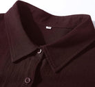 Womens Button down Cotton Linen Dress Long Sleeve Shirt Dress with Pockets