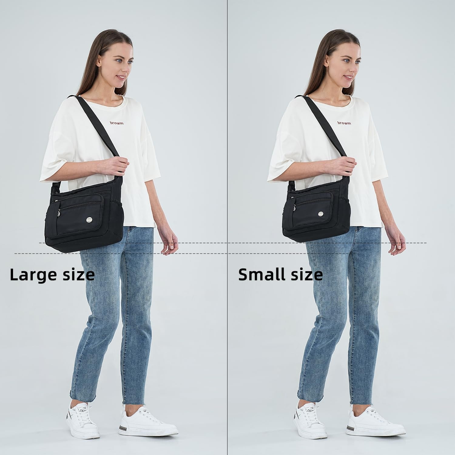 Women Shoulder Handbag Roomy Multiple Pockets Bag Ladies Crossbody Purse Fashion Tote Top Handle Satchel