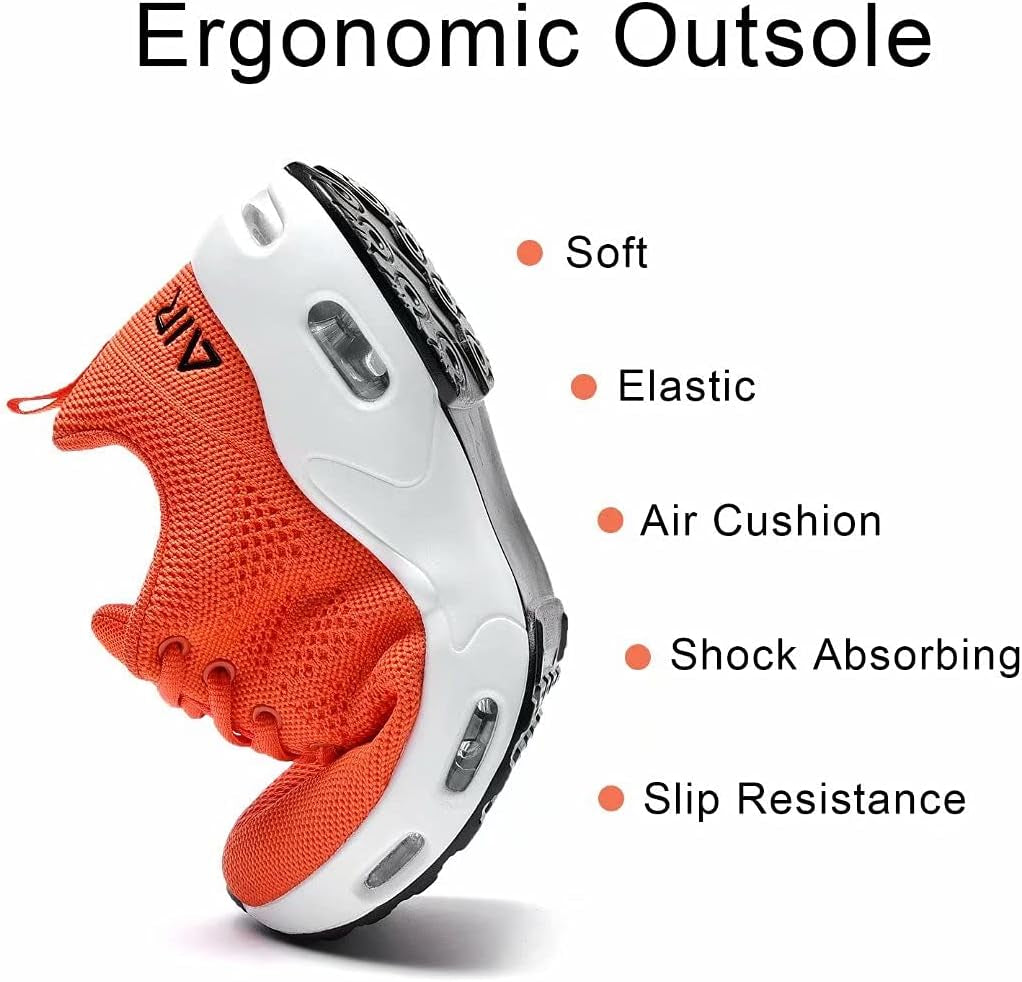 Womens Air Running Sneakers Gym Sports Athletic Tennis Walking Shoes