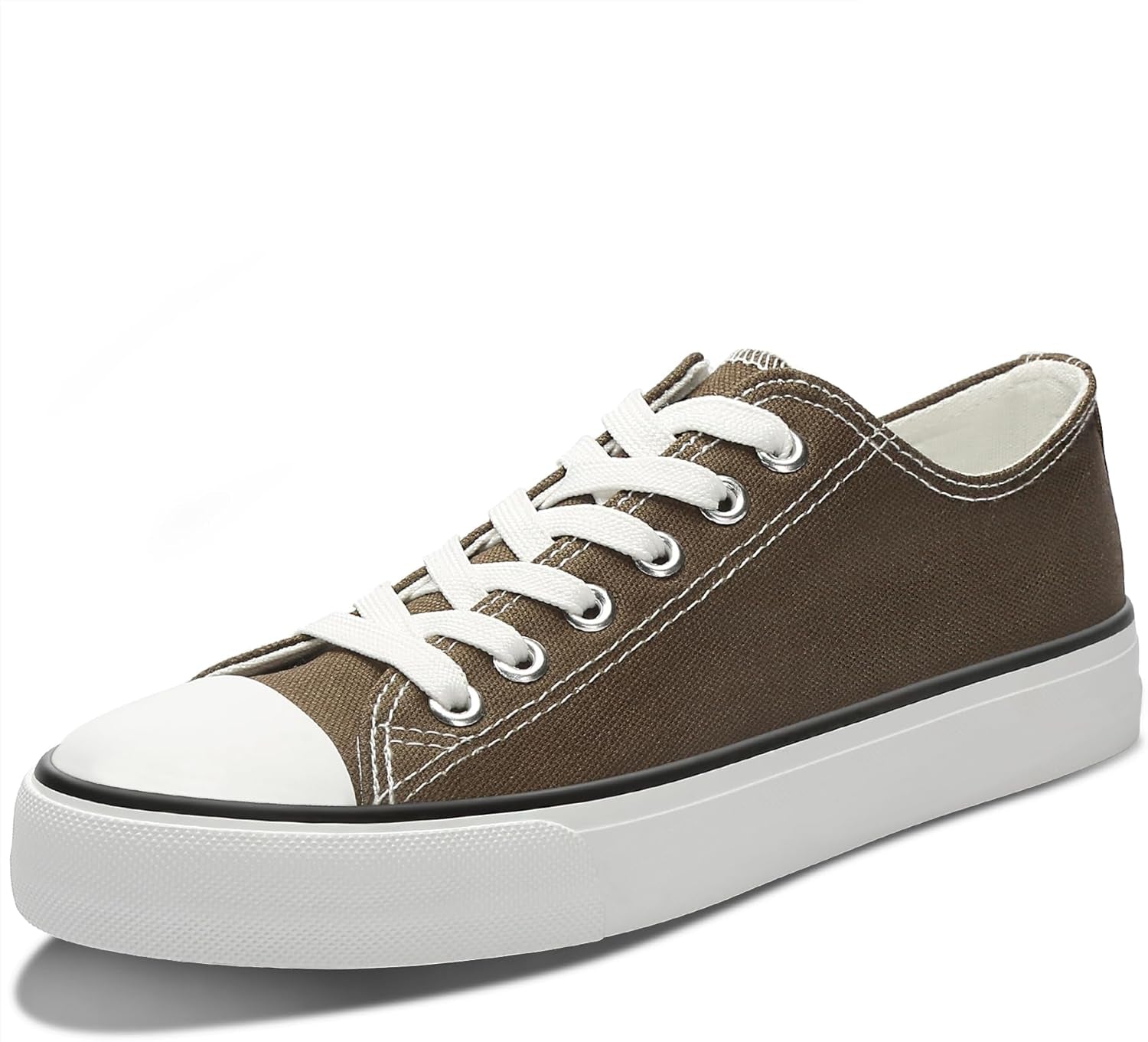 Unisex Canvas Shoes Low Top Fashion Sneakers Slip on Walking Shoe