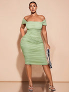 Plus Size St Patrick Green Outfit Green Dress Spring Break Cheap Summer Spring Dress Pastel Dress Beach Women Dresses Long Beach Summer Dress