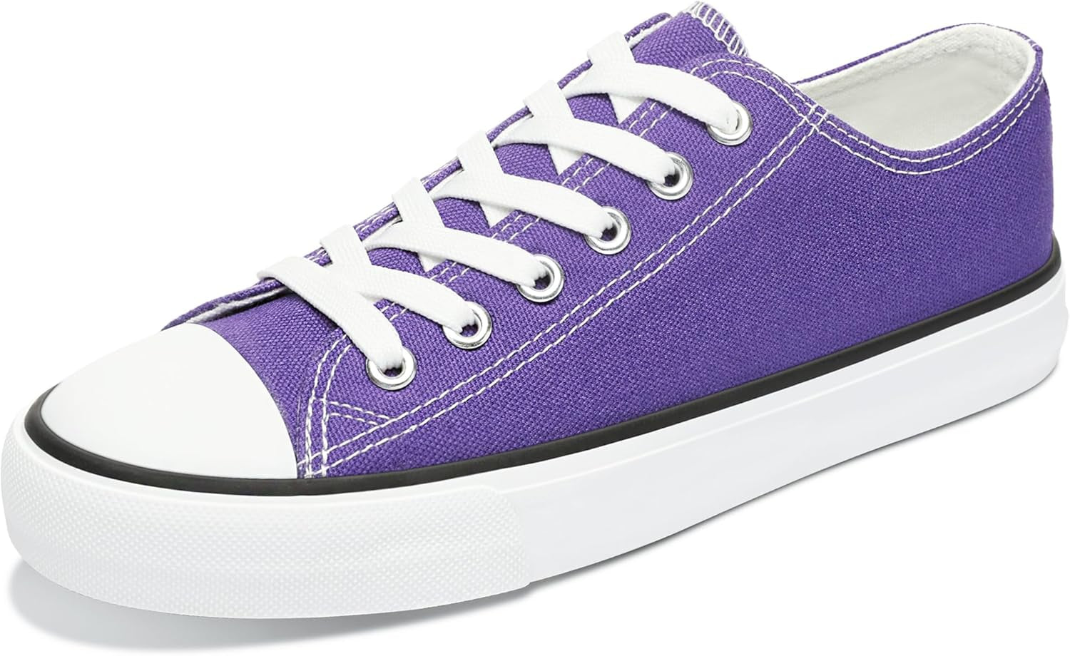 Unisex Canvas Shoes Low Top Fashion Sneakers Slip on Walking Shoe