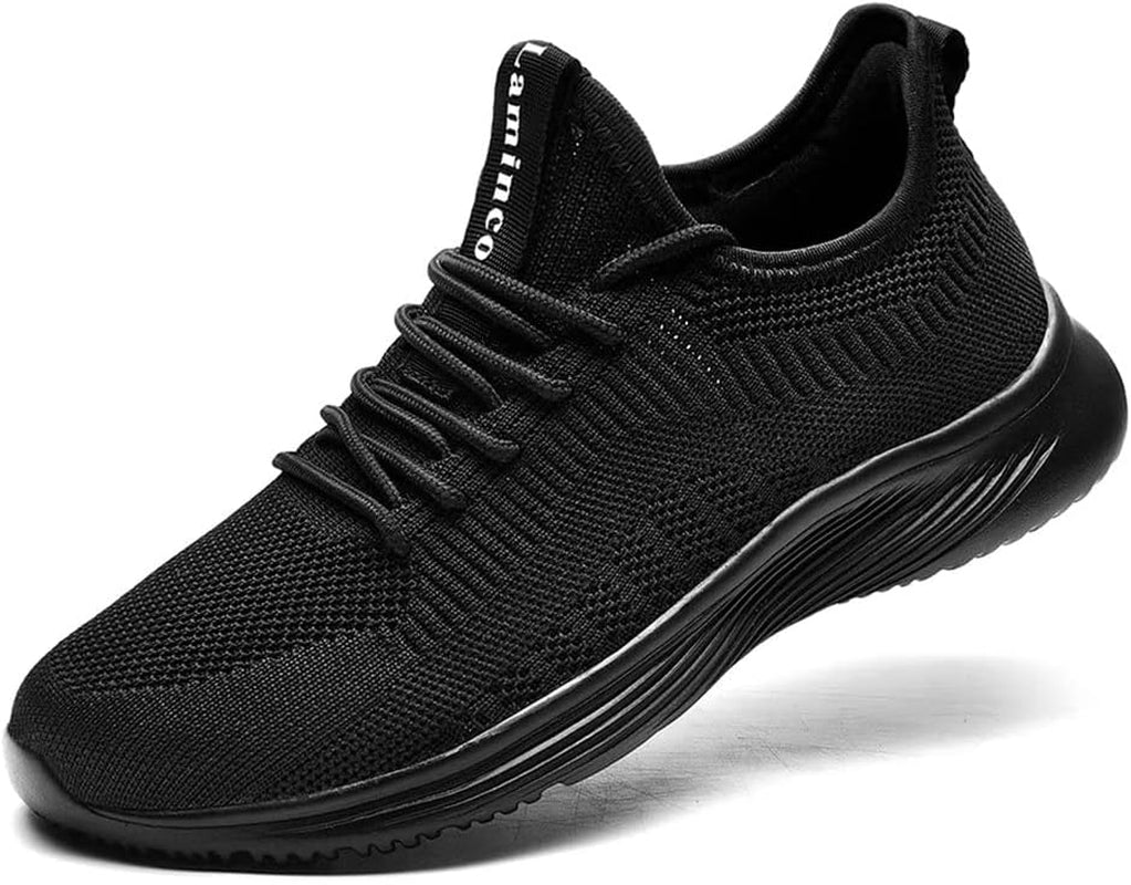 Womens Walking Shoes Slip on Lightweight Memory Foam Cheer Sneakers for Tennis Gym Running Workout Yoga
