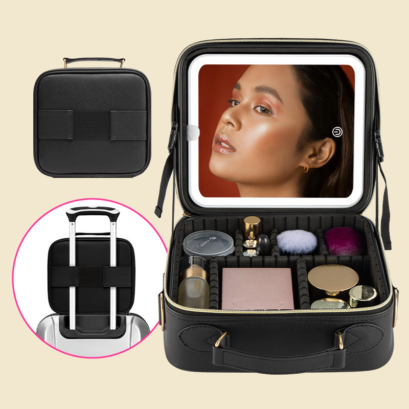 Makeup Case With Light Black
