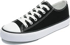Unisex Canvas Shoes Low Top Fashion Sneakers Slip on Walking Shoe
