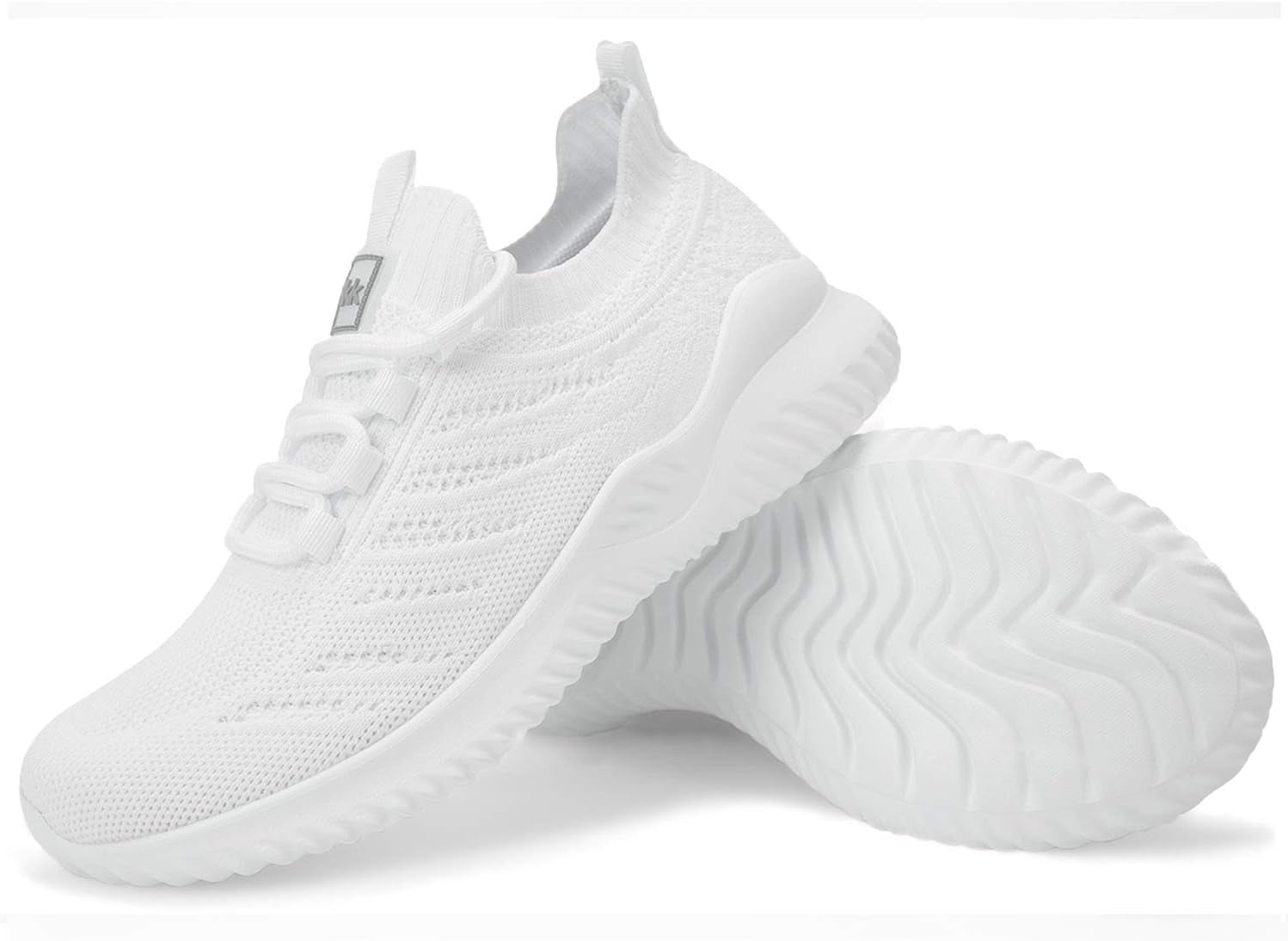 Women'S Sneakers Mesh Ultra Lightweight Breathable Athletic Running Walking Fashion Outdoor Sport Gym Shoes White Size 6