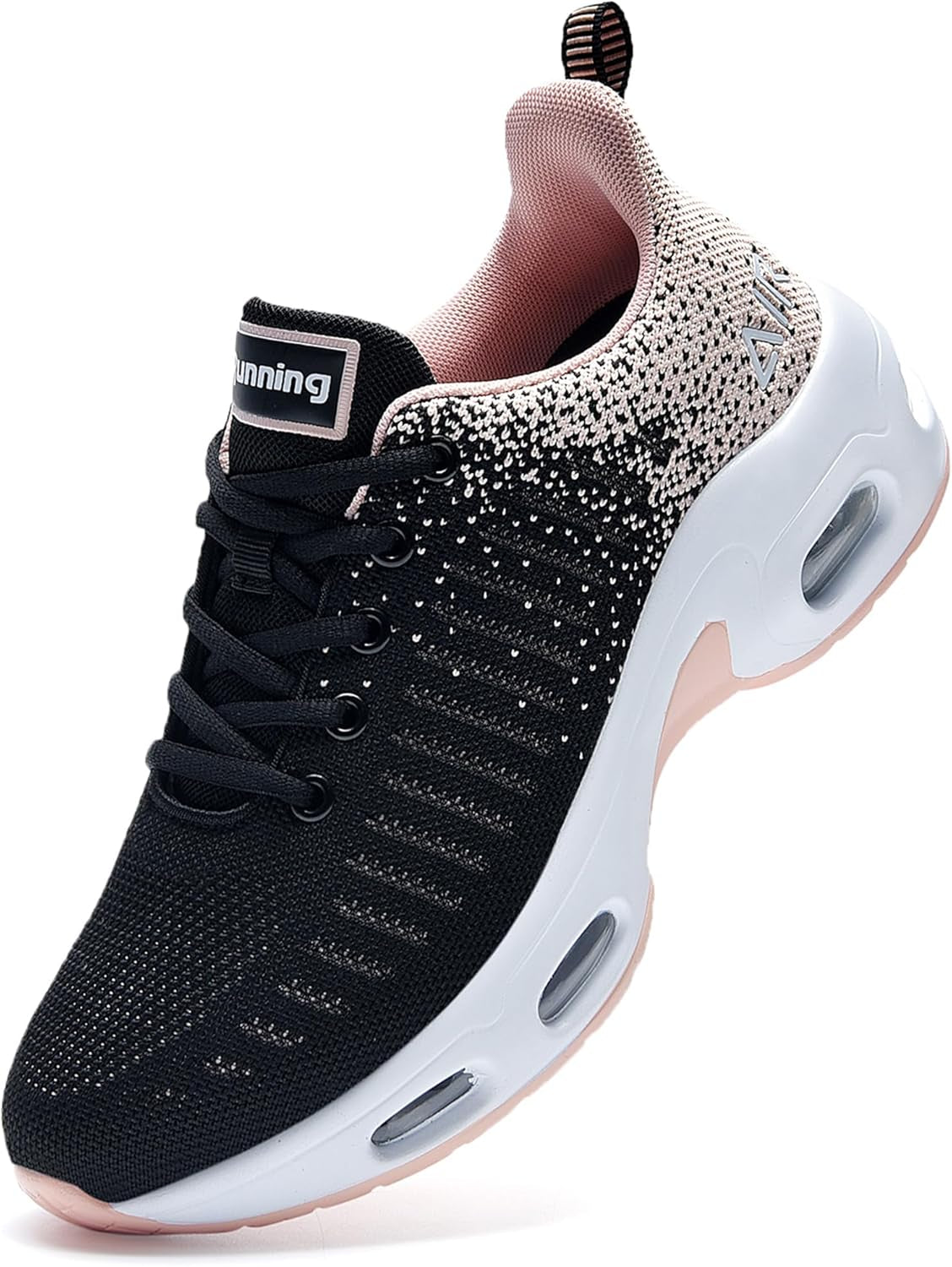 Womens Fashion Lightweight Air Sports Walking Sneakers Breathable Gym Jogging Running Tennis Shoes US 5.5-11 B(M)…