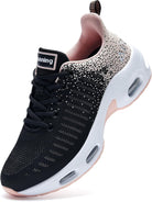 Womens Fashion Lightweight Air Sports Walking Sneakers Breathable Gym Jogging Running Tennis Shoes US 5.5-11 B(M)…