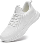 Womens Walking Shoes Slip on Lightweight Memory Foam Cheer Sneakers for Tennis Gym Running Workout Yoga