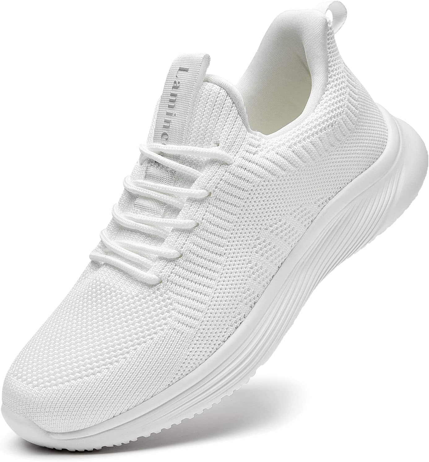 Womens Walking Shoes Slip on Lightweight Memory Foam Cheer Sneakers for Tennis Gym Running Workout Yoga