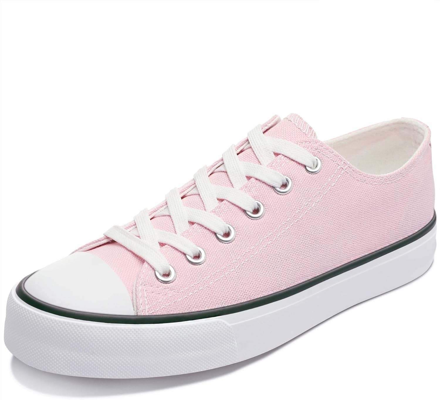 Unisex Canvas Shoes Low Top Fashion Sneakers Slip on Walking Shoe