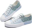 Unisex Canvas Shoes Low Top Fashion Sneakers Slip on Walking Shoe