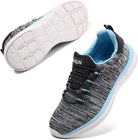 Slip on Sneakers for Women Comfortable Non Slip Walking Tennis Shoes Ladies Arch Support Memory Foam Breathable for Gym Workout AQUE US 8