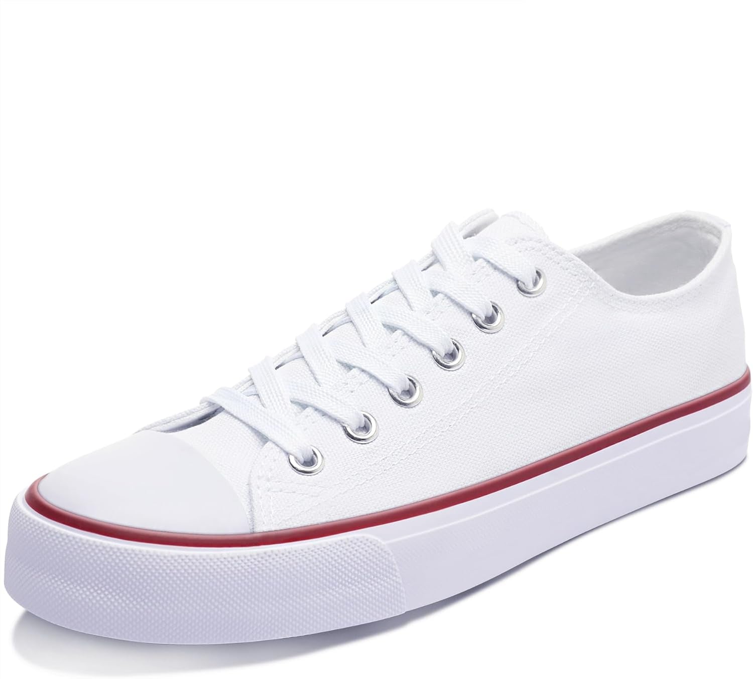 Unisex Canvas Shoes Low Top Fashion Sneakers Slip on Walking Shoe