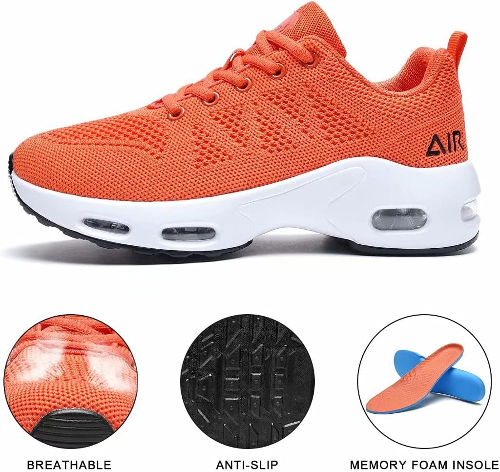 Womens Air Running Sneakers Gym Sports Athletic Tennis Walking Shoes