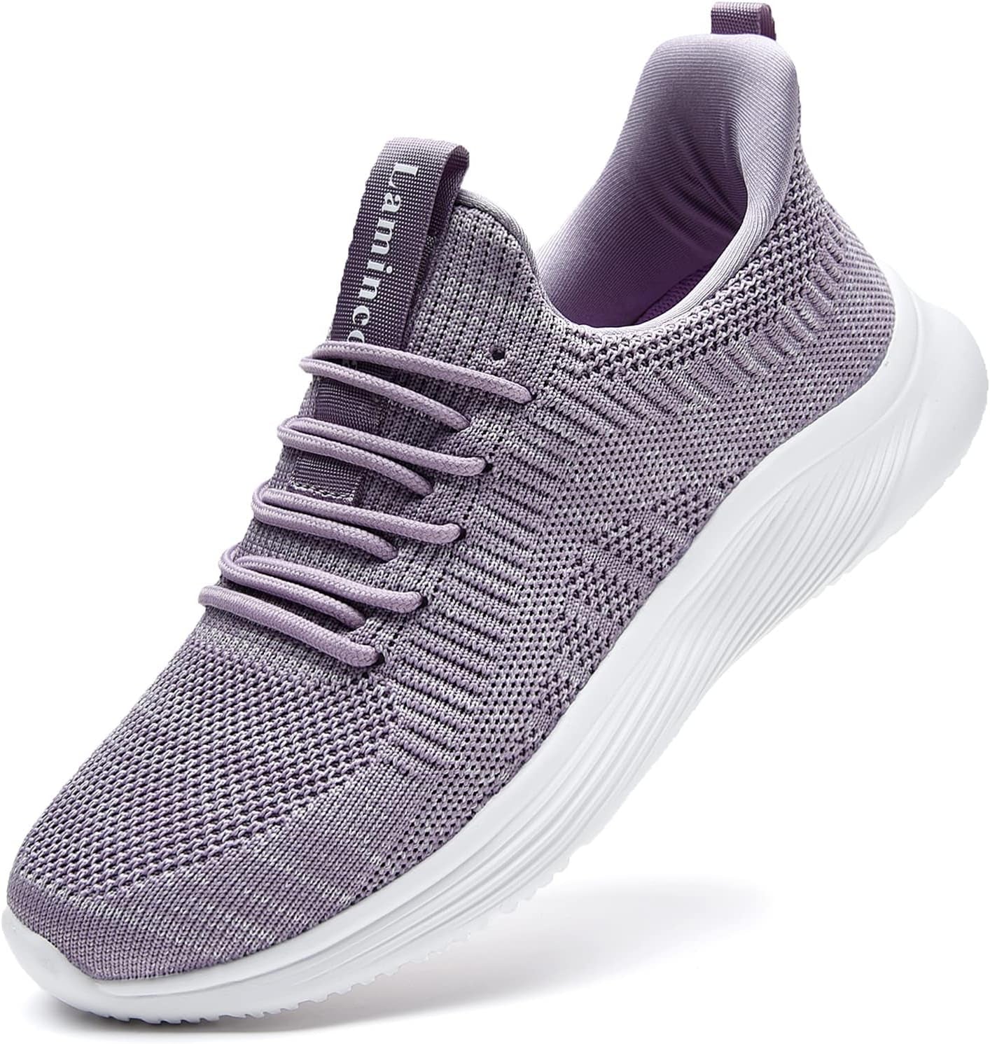 Womens Walking Shoes Slip on Lightweight Memory Foam Cheer Sneakers for Tennis Gym Running Workout Yoga