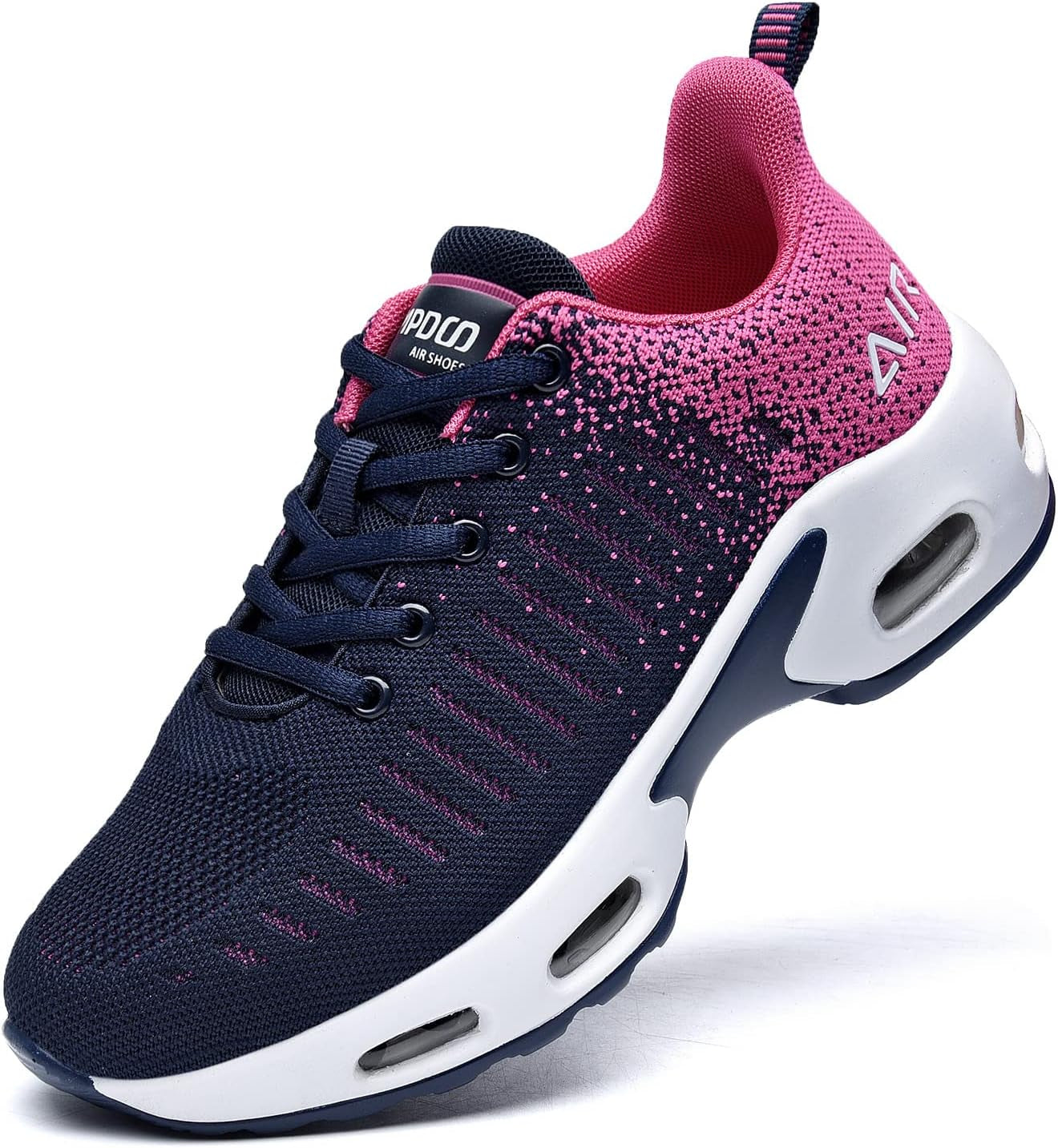 Womens Fashion Lightweight Air Sports Walking Sneakers Breathable Gym Jogging Running Tennis Shoes US 5.5-11 B(M)…