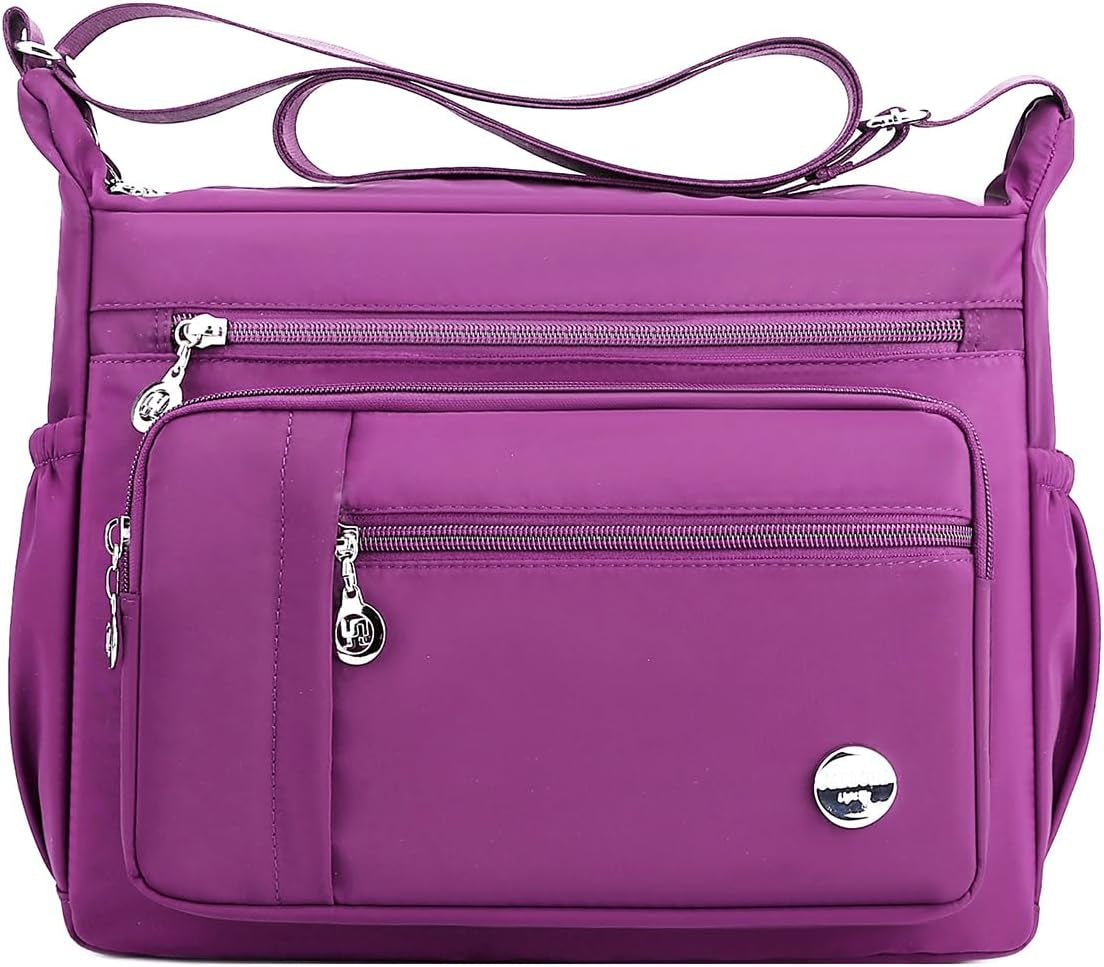 Women Shoulder Handbag Roomy Multiple Pockets Bag Ladies Crossbody Purse Fashion Tote Top Handle Satchel