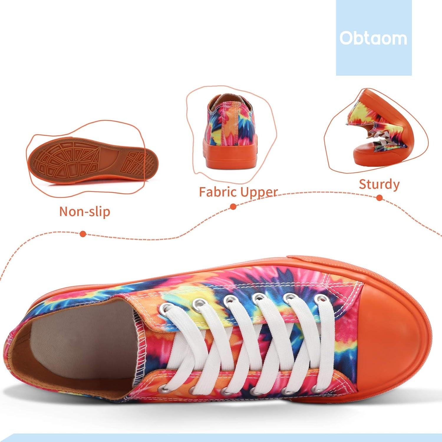 Unisex Canvas Shoes Low Top Fashion Sneakers Slip on Walking Shoe