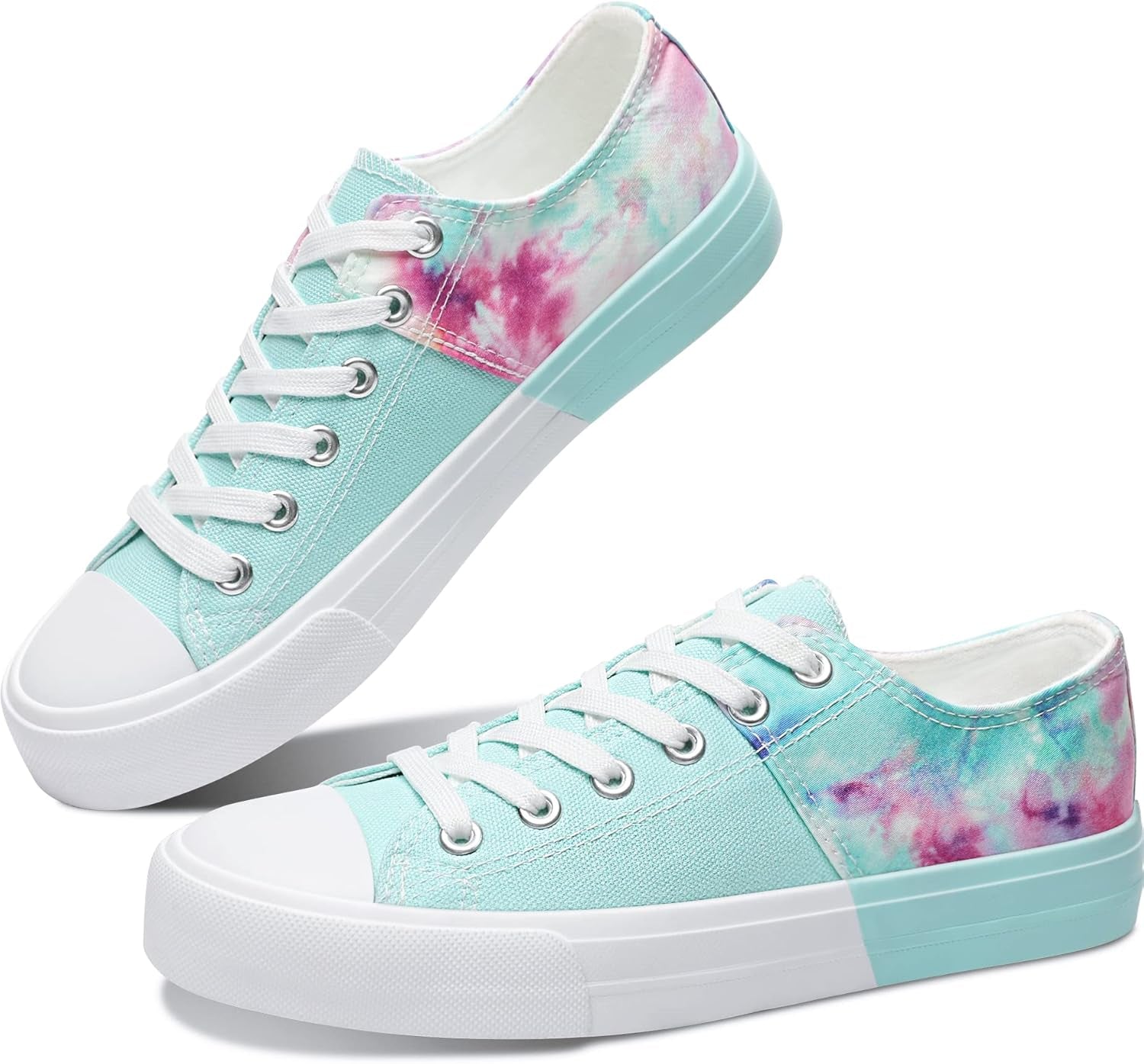 Unisex Canvas Shoes Low Top Fashion Sneakers Slip on Walking Shoe