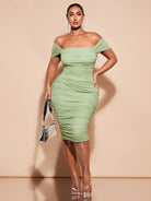 Plus Size St Patrick Green Outfit Green Dress Spring Break Cheap Summer Spring Dress Pastel Dress Beach Women Dresses Long Beach Summer Dress