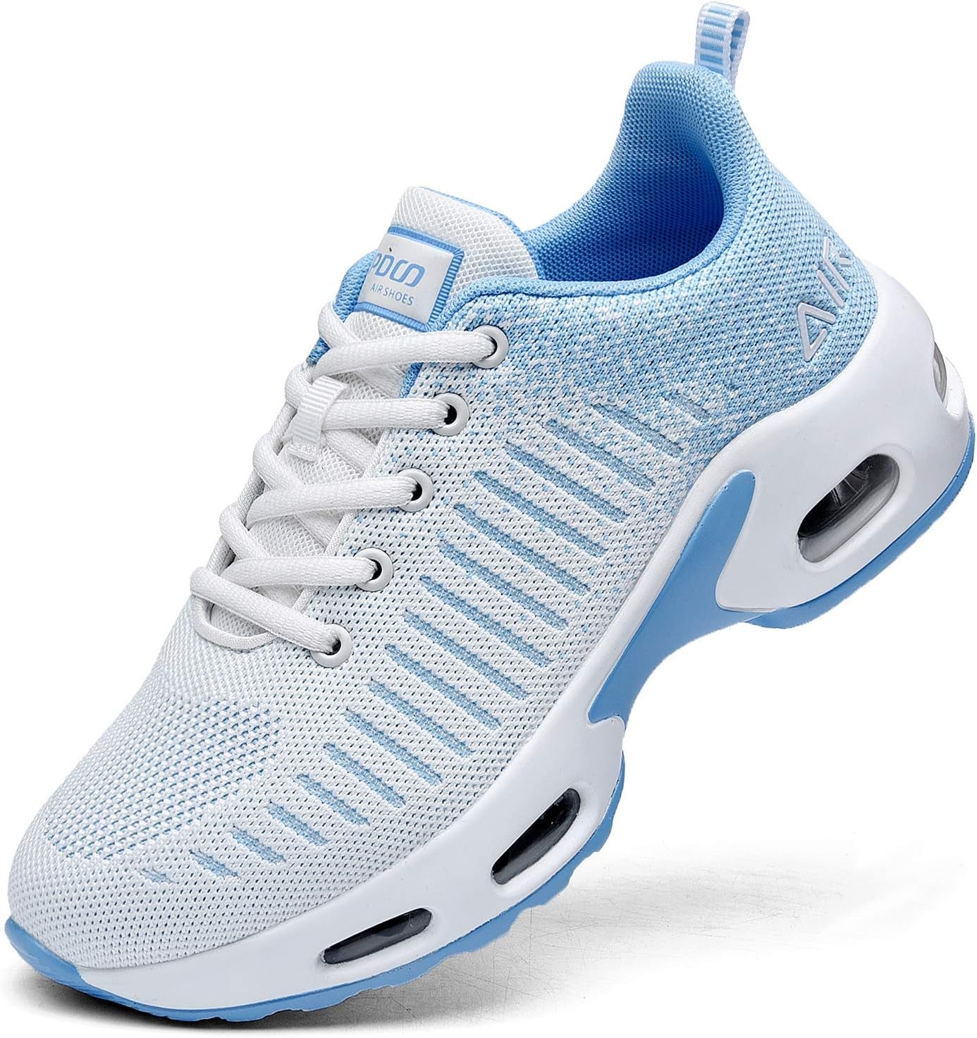 Womens Fashion Lightweight Air Sports Walking Sneakers Breathable Gym Jogging Running Tennis Shoes US 5.5-11 B(M)…
