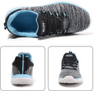 Slip on Sneakers for Women Comfortable Non Slip Walking Tennis Shoes Ladies Arch Support Memory Foam Breathable for Gym Workout AQUE US 8