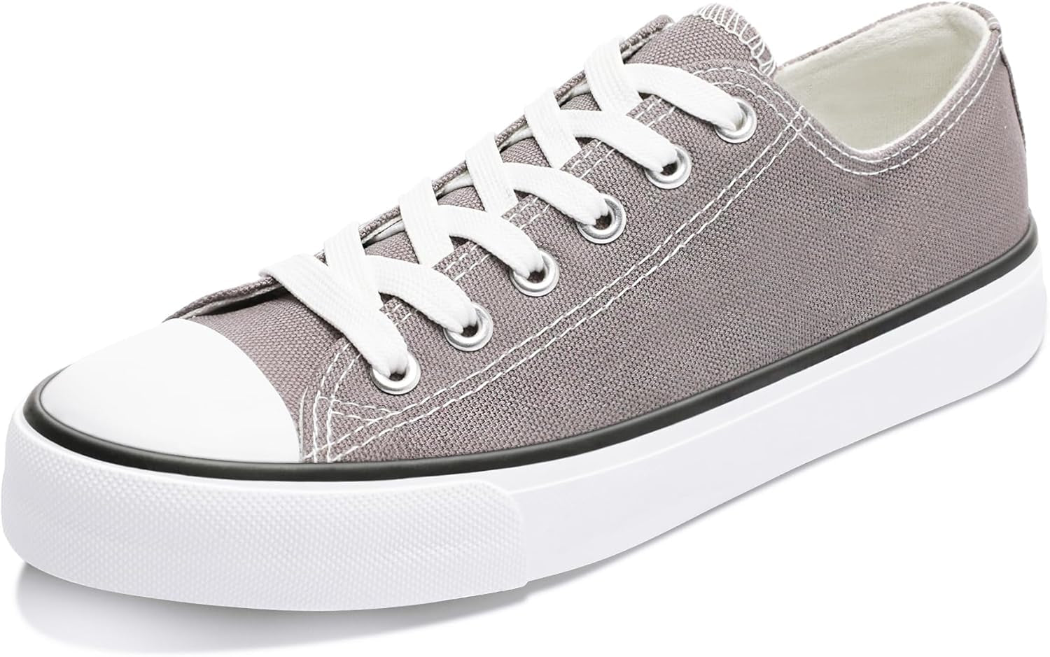 Unisex Canvas Shoes Low Top Fashion Sneakers Slip on Walking Shoe