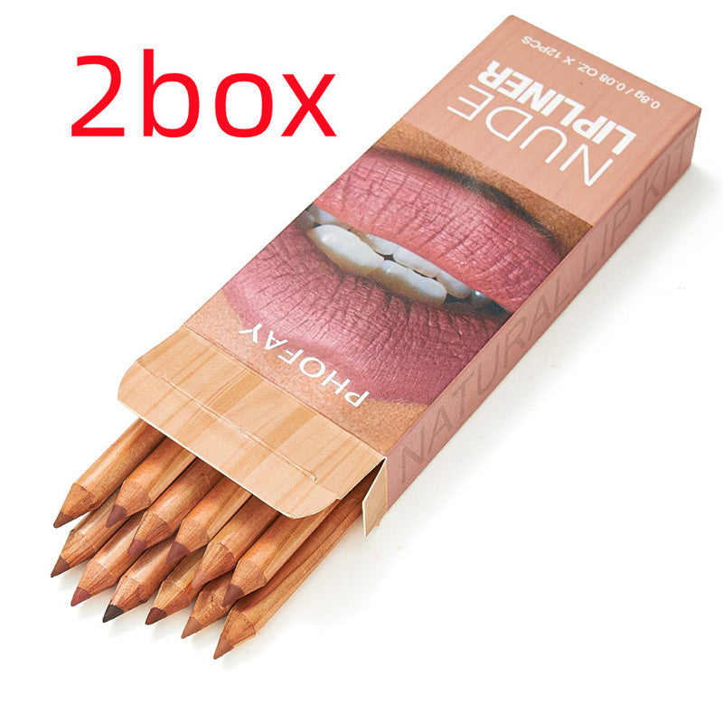 Kit de delineador de labios Nude de PHOFAY