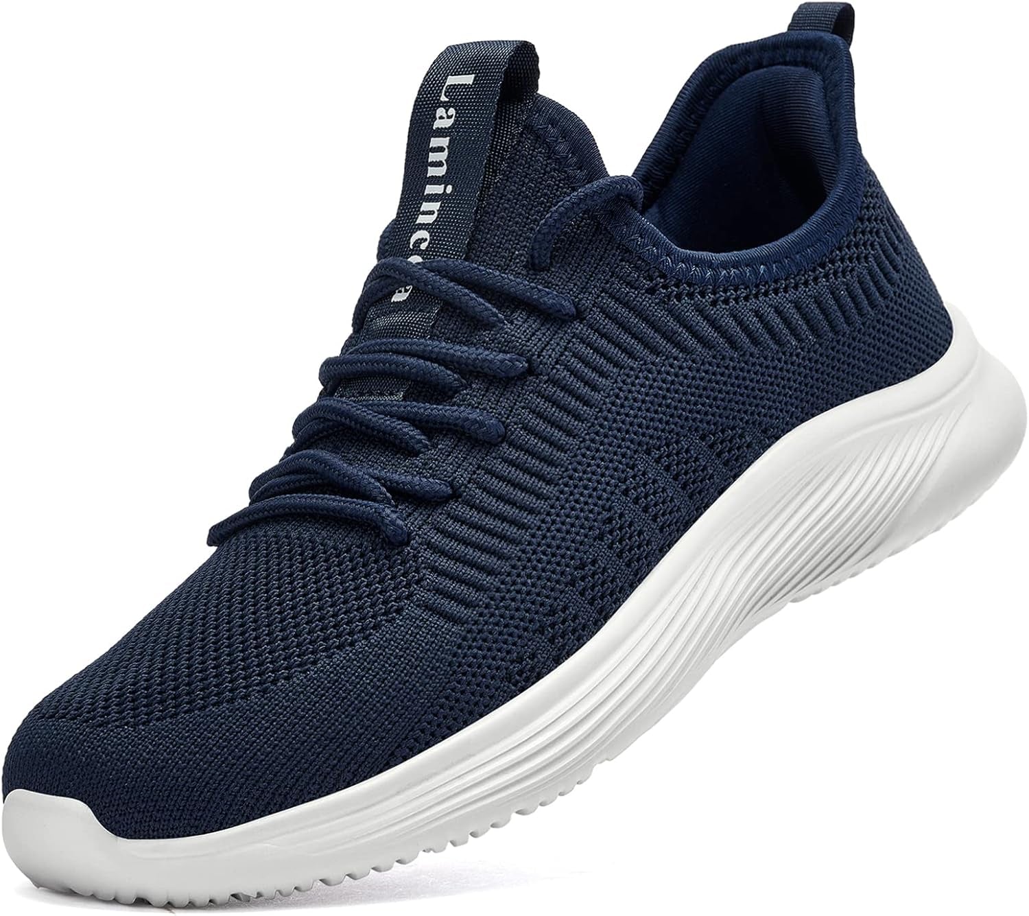 Womens Walking Shoes Slip on Lightweight Memory Foam Cheer Sneakers for Tennis Gym Running Workout Yoga