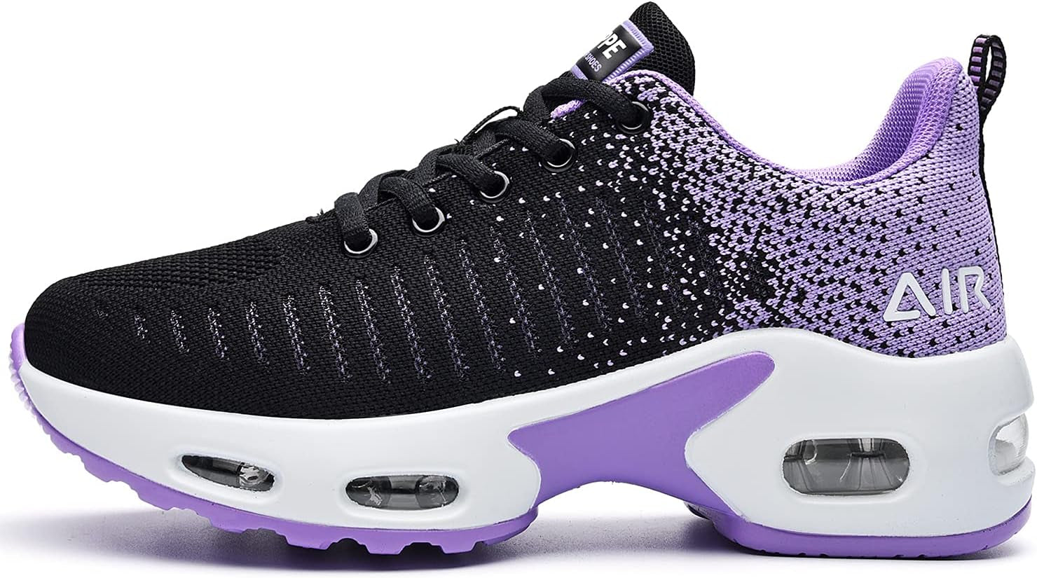 Womens Fashion Lightweight Air Sports Walking Sneakers Breathable Gym Jogging Running Tennis Shoes US 5.5-11 B(M)…