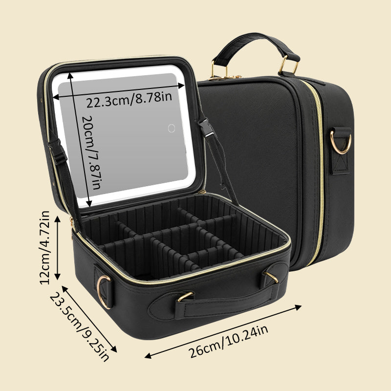 Makeup Case With Light Black