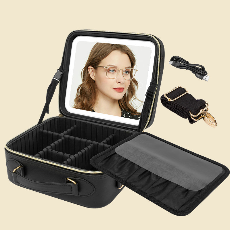 Makeup Case With Light Black