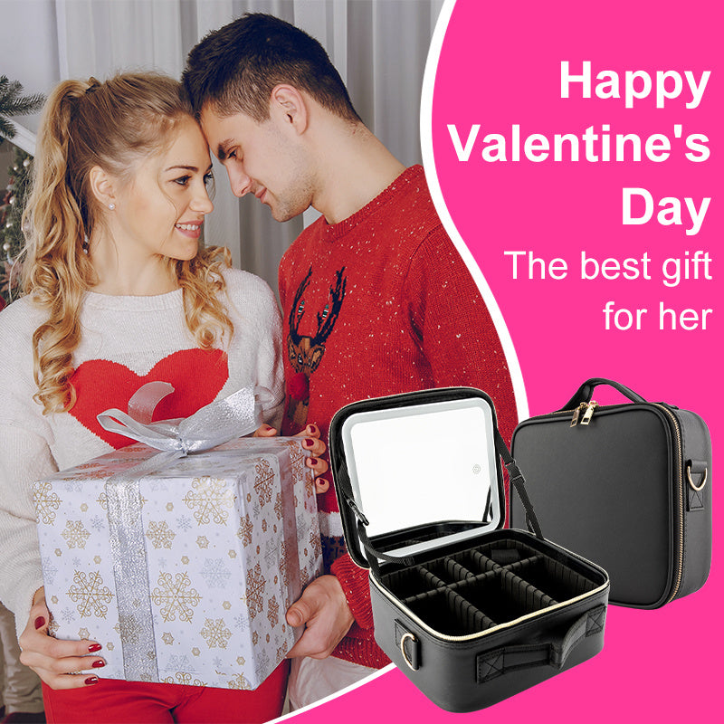 Makeup Case With Light Black