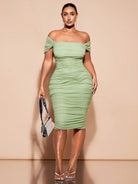 Plus Size St Patrick Green Outfit Green Dress Spring Break Cheap Summer Spring Dress Pastel Dress Beach Women Dresses Long Beach Summer Dress