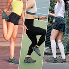 Women Running Shoes Air Cushion Shock Absorption Non Slip Sneakers Mesh Breathable Tennis Walking Shoes for Fitness Jogging Shopping Cyan 10.5