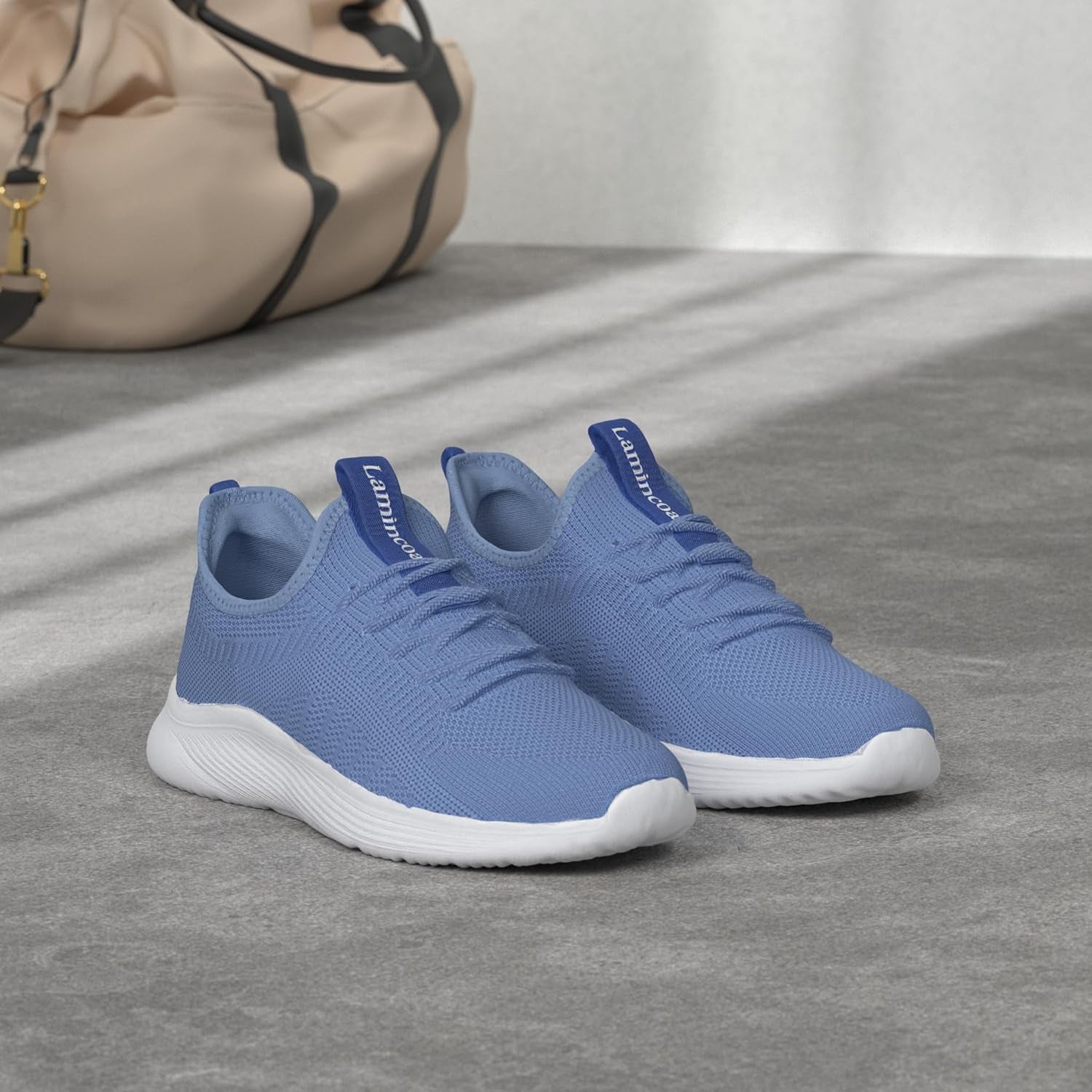 Womens Walking Shoes Slip on Lightweight Memory Foam Cheer Sneakers for Tennis Gym Running Workout Yoga